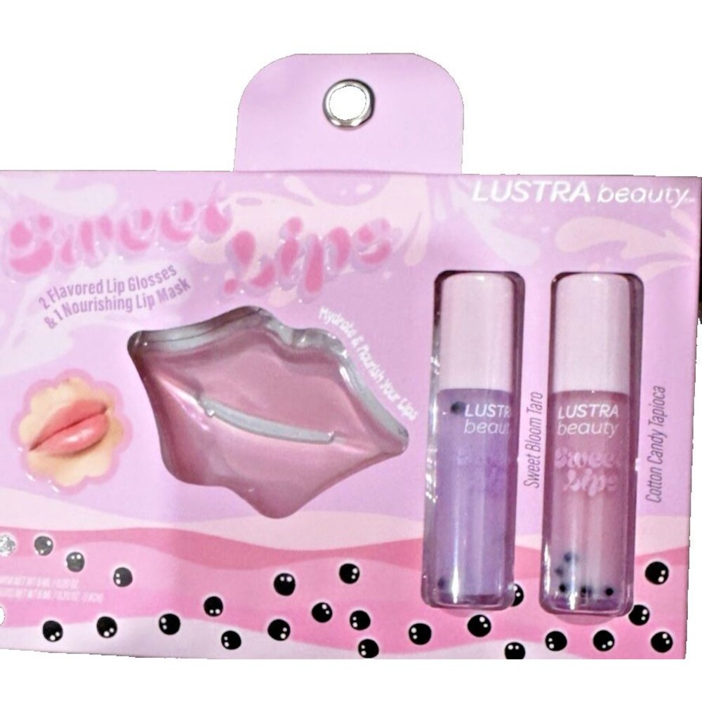Lustra Beauty Sweet Lips Lip Glosses & Nourishing Lip Mask